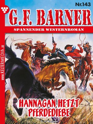 cover image of Hannagan hetzt Pferdediebe
